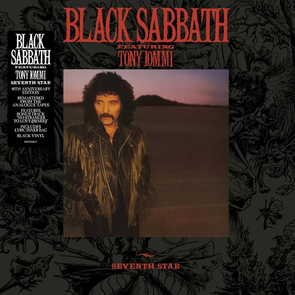 BLACK SABBATH - SEVENTH STAR (1LP, 40TH ANNIVERSARY EDITION, REMASTERED)