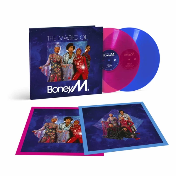 BONEY M. - THE MAGIC OF BONEY M.  (2LP, BLUE AND MAGENTA COLOURED VINYL)