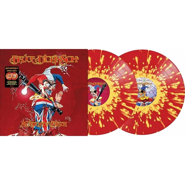 BRUCE DICKINSON - ACCIDENT OF BIRTH (2LP, 25TH ANNIVERSARY LIMITED COLOURED VINYL EDITION)