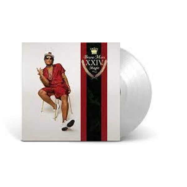 BRUNO MARS - 24K MAGIC (1LP, REISSUE, CLEAR COLOURED VINYL)