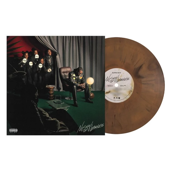 BURNA BOY - NO SIGN OF WEAKNESS (1LP, LIMITED EDITION, MIDNIGHT BROWN COLOURED VINYL)