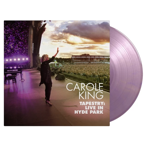 CAROLE KING - TAPESTRY: LIVE IN HYDE PARK (2LP, 180G, PURPLE &amp; GOLD COLOURED VINYL)