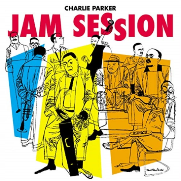 CHARLIE PARKER - JAM SESSION ( 180 GR, YELLOW COLOURED VINYL, COMPILATION, MONO)