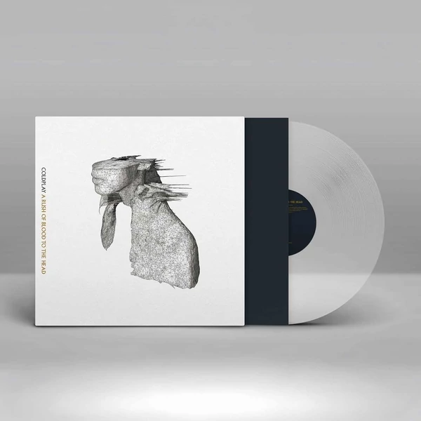 COLDPLAY - A RUSH OF BLOOD TO HEAD ( 1LP, REISSUE, CLEAR ECO VINYL )