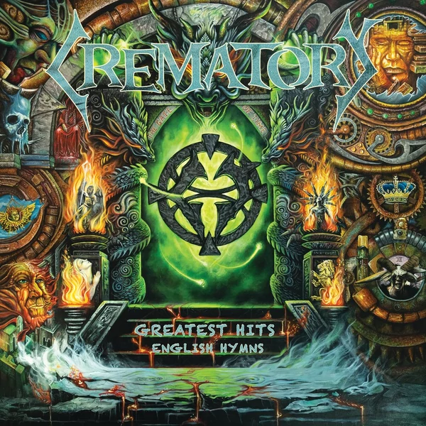 CREMATORY - GREATEST HITS (ENGLISH HYMNS) (2LP, LIMITED EDITION, NEON GREEN COLOURED VINYL)