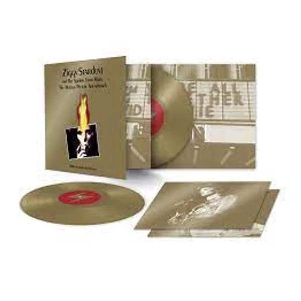 DAVID BOWIE - ZIGGY STARDUST AND THE SPIDERS FROM MARS (2LP, limited gold coloured vinyl))