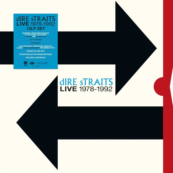 DIRE STRAITS - LIVE 1978 - 1992 (12LP, 180G, REMASTERED, LIMITED BOX SET)