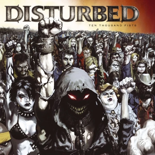 DISTURBED - TEN THOUSAND FISTS (2LP, 20TH ANNIVERSARY EDITION, LIMITED YELLOW COLOURED VINYL)