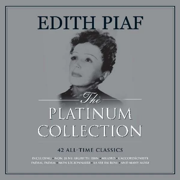 EDITH PIAF - PLATINUM COLLECTION (3LP, WHITE COLOURED VINYL)