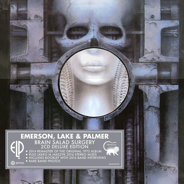  EMERSON, LAKE &amp; PALMER - BRAIN SALAD SURGERY (2CD, 2014 REMASTER, DELUXE EDITION + JAKKO M JAKSZYK 2014 STEREO MIXES)