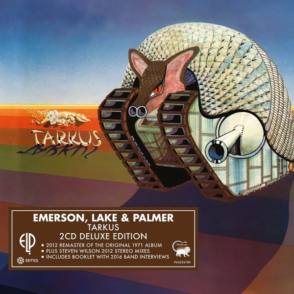 EMERSON, LAKE &amp; PALMER - TARKUS (2CD, 2012 REMASTER, DELUXE EDITION + STEVEN WILSON 2012 STEREO MIXES)