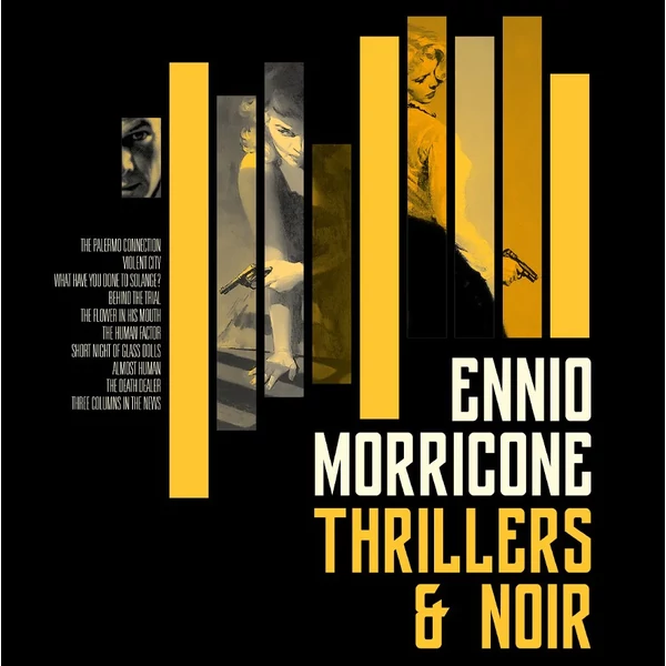 ENNIO MORRICONE - THRILLERS AND NOIR (1LP, COLOURED VINYL)