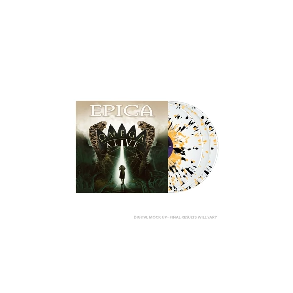 EPICA - OMEGA ALIVE (3LP, COLOURED VINYL)