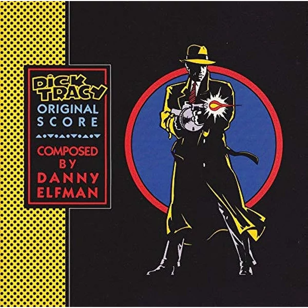 FILMZENE/DANNY ELFMANN - DICK TRACY (1LP, LIMITED BLUE COLOURED VINYL)