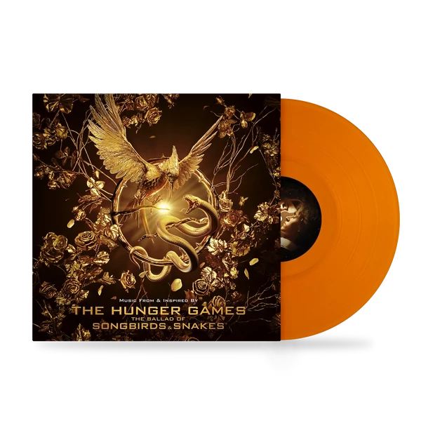 FILMZENE - MUSIC FROM AND INSPIRED BY THE HUNGER GAMES: THE BALLAD OF SONGBIRDS &amp; SNAKES (2LP, LIMITED ORANGE COLOURED VINYL)