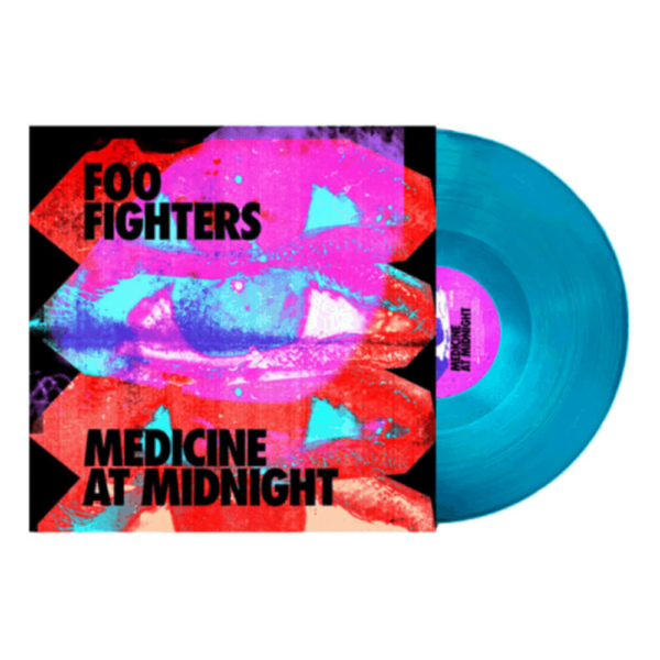 FOO FIGHTERS  -  MEDICINE AT MIDNIGHT (1LP, BLUE COLOURED VINYL)