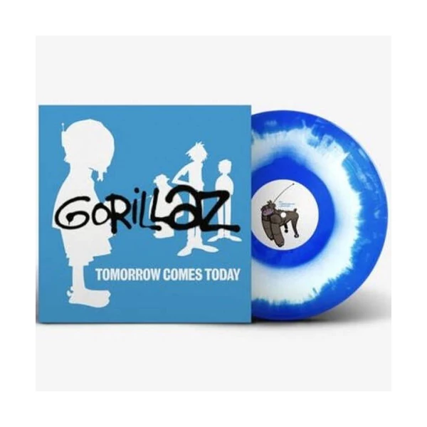 GORILLAZ - TOMORROW COMES TODAY (1EP, 25TH ANNIVERSARY COLOURED VINYL EDITION)