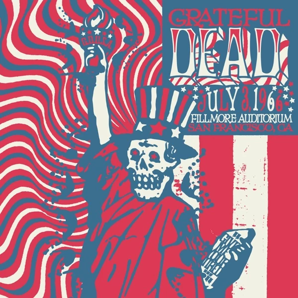 GRATEFUL DEAD - FILLMORE AUDITORIUM, SAN FRANCISCO, CA, 7-3-66 (2CD)