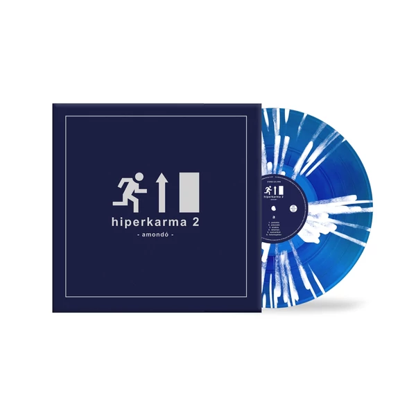 HIPERKARMA - AMONDÓ (1LP, EXCLUSIVE EDITION, BLUE-WHITE SPLATTER VINYL)