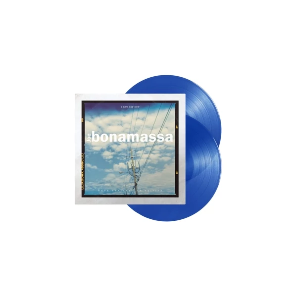 JOE BONAMASSA - A NEW DAY NOW (2LP, 180G, BLUE COLOURED VINYL)