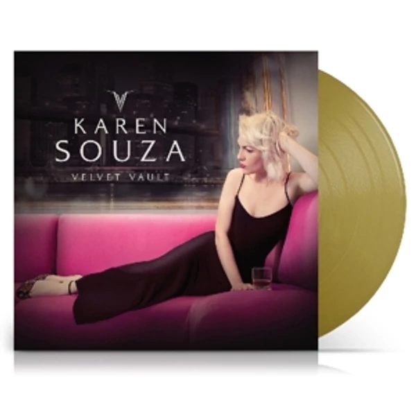 KAREN SOUZA - VELVET VAULT (180G, GOLD COLOURED)