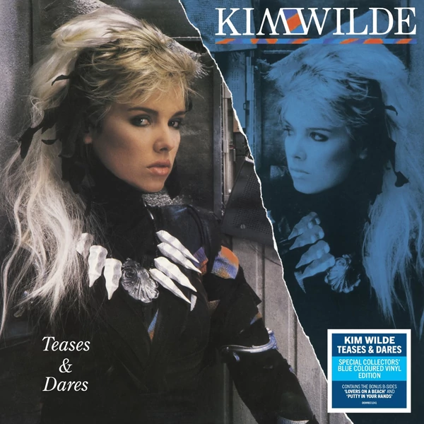 KIM WILDE - TEASES &amp; DARES (1LP, LIMITED EDITION, BLUE COLOURED VINYL)
