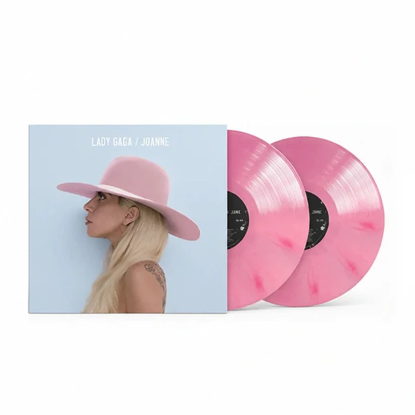 LADY GAGA - JOANNE (2LP, REISSUE, LIMITED EDITION, PINK MARBLE COLOURED VINYL))