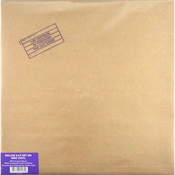 LED ZEPPELIN - IN THROUGH THE OUT DOOR (1LP, REISSUE, REMASTERED, 180G)