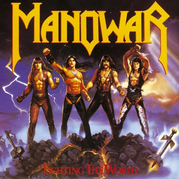 MANOWAR - FIGHTING FOR THE WORLD (1LP, COLOURED VINYL)