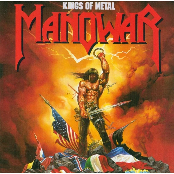 MANOWAR - KINGS OF METAL (1LP, COLOURED VINYL)