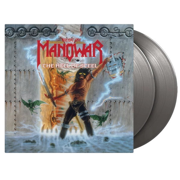 MANOWAR - THE HELL OF STEEL: BEST OF (2LP, 180G, LIMITED COLOURED VINYL EDITION)