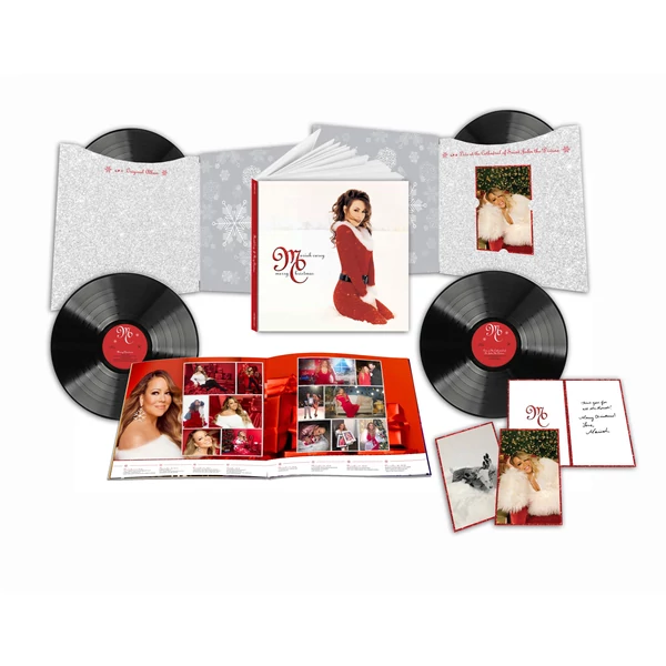 MARIAH CAREY - MERRY CHRISTMAS (2LP, 30TH ANNIVERSARY DELUXE VINYL EDITION)