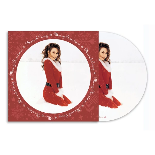 MARIAH CAREY - MERRY CHRISTMAS (180G, ANNIVERSARY EDITION, RED COLOURED VINYL)