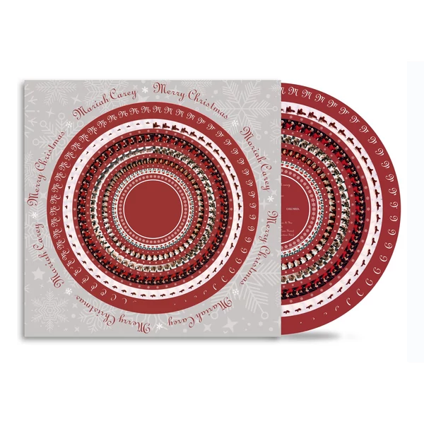 MARIAH CAREY - MERRY CHRISTMAS (1LP, 30TH ANNIVERSARY EDITION, LIMITED ZOETROPE VINYL)