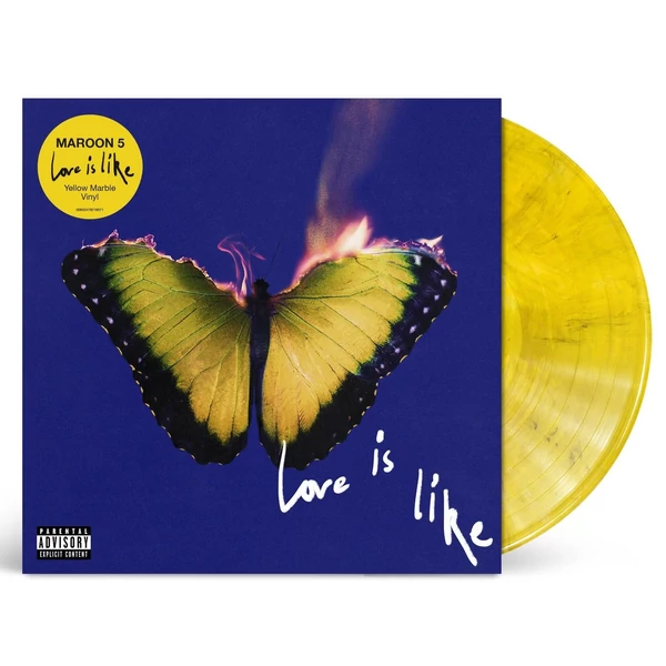 MAROON 5 - LOVE IS LIKE (1LP, COLOURED VINYL)