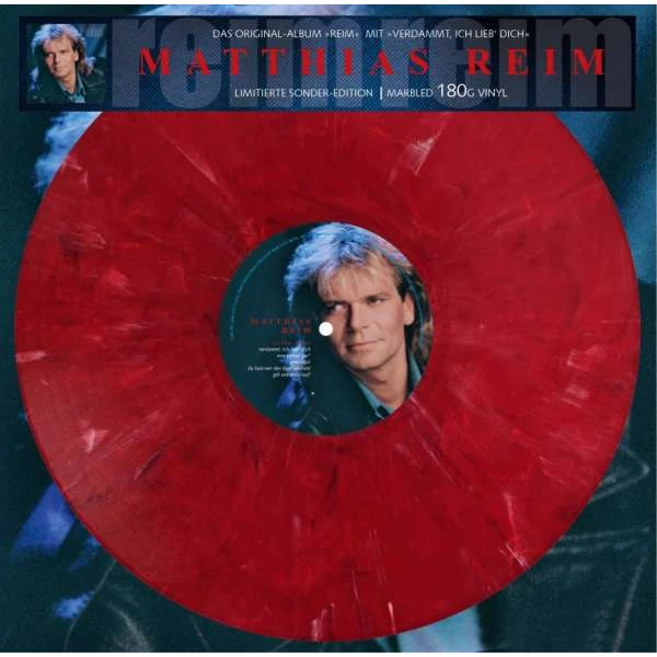 MATTHIAS REIM - REIM (1LP, LIMITED RED COLOURED VINYL)