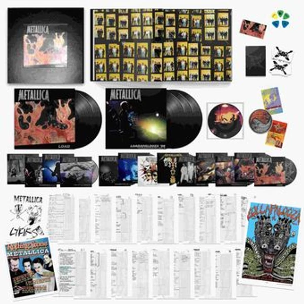METALLICA - LOAD (6LP, 15CD, 4DVD, 180G, 2025 REMASTERED, LIMITED DELUXE BOX SET)
