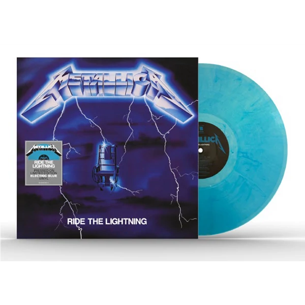 METALLICA - RIDE THE LIGHTNING (1LP, REMASTERED, LIMITED COLOURED VINYL)