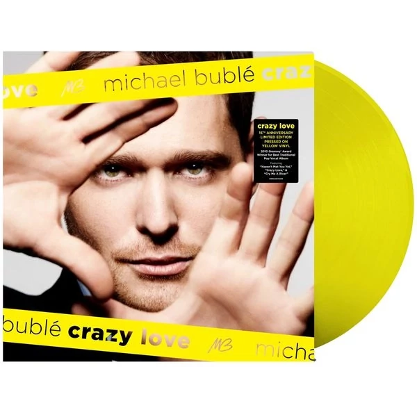 MICHAEL BUBLÉ - CRAZY LOVE (1LP, LIMITED YELLOW COLORED VINYL EDITION)