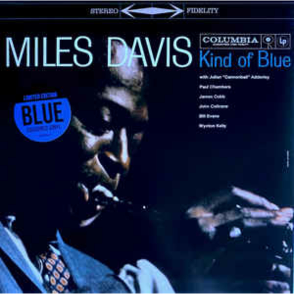 MILES DAVIS -  KIND OF BLUE (COLOURED - BLUE)