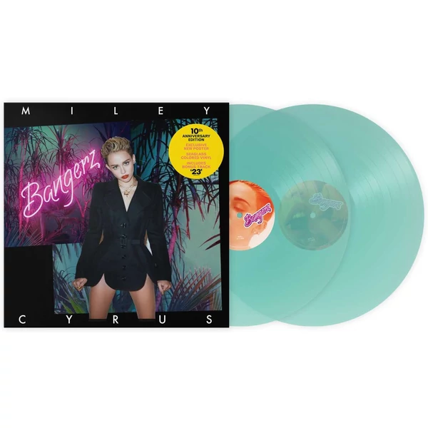 MILEY CYRUS - BANGERZ (2LP, 10TH ANNIVERSARY EDITION, COLOURED VINYL)