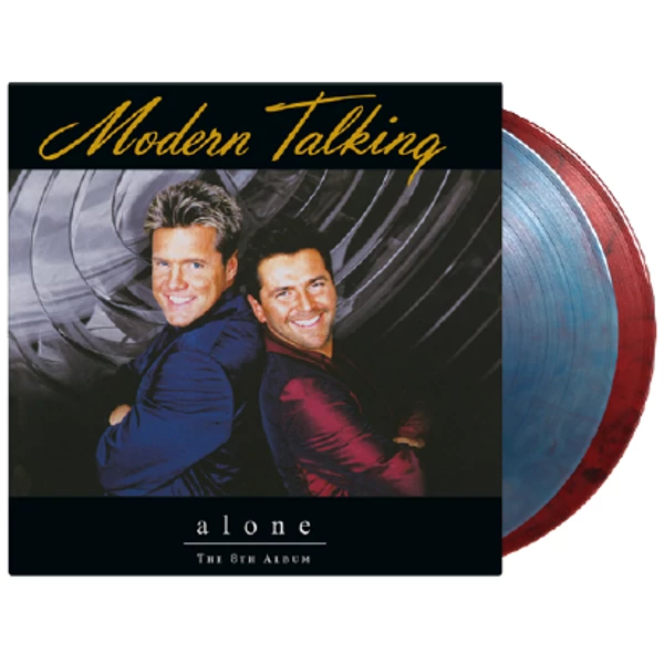 MODERN TALKING - ALONE (2LP, 180G, BLUE AND RED COLOURED VINYL)