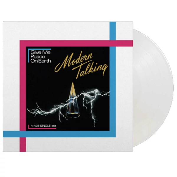 MODERN TALKING - GIVE ME PEACE ON EARTH (12"INCH CLEAR COLOURED VINYL, 180G)