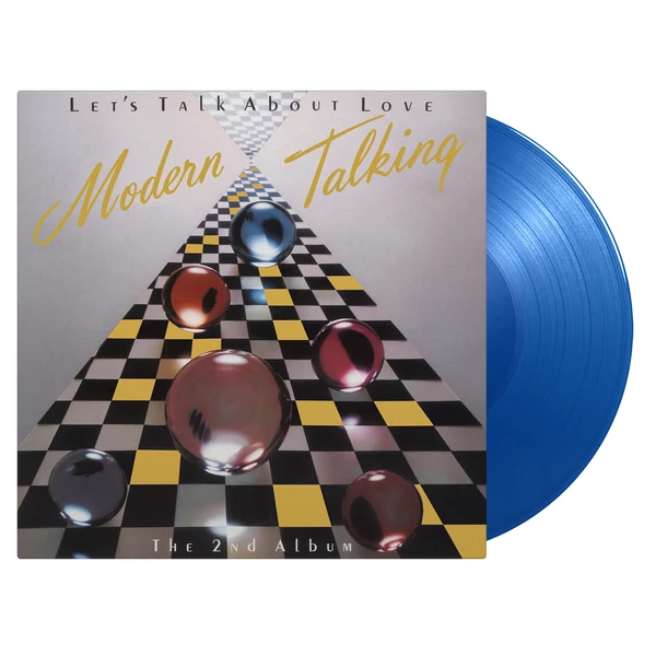 MODERN TALKING - LET'S TALK ABOUT LOVE (1LP, 180G, LIMITED BLUE COLOURED VINYL)