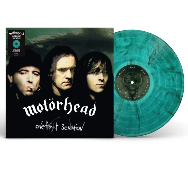 MOTORHEAD - OVERNIGHT SENSATION (1LP, 25TH ANN. LIMITED EDITION,COLOURED VINYL)