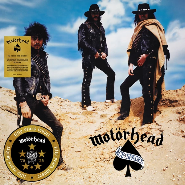MOTORHEAD - ACE OF SPADES (1LP, 50TH ANNIVERSARY EDITION, LIMITED SPLATTER VINYL)