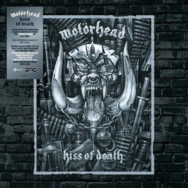 MOTORHEAD - KISS OF DEATH (2CD, 20TH ANNIVERSARY EDITION)
