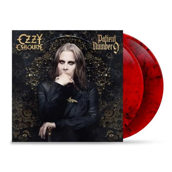 OZZY OSBOURNE - PATIENT NUMBER 9 (2LP, RED & BLACK MARBLED COLOURED VINYL)