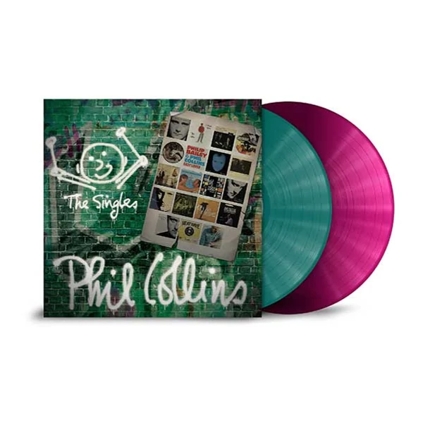 PHIL COLLINS - THE SINGLES (2LP, LIMITED COLOURED VINYL EDITION)