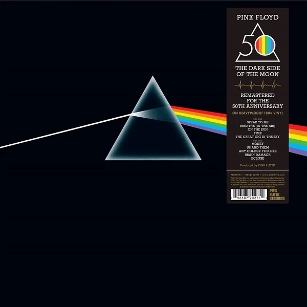 PINK FLOYD - THE DARK SIDE OF THE MOON (1LP, 50TH ANNIVERSARY EDITION, 2023 REMASTER)